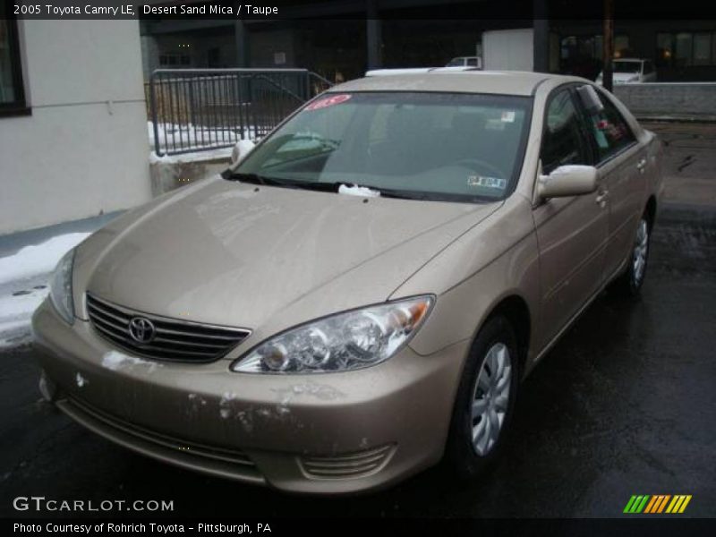 Desert Sand Mica / Taupe 2005 Toyota Camry LE