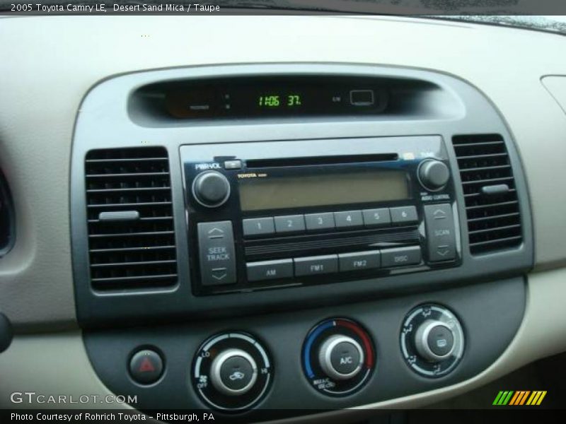 Desert Sand Mica / Taupe 2005 Toyota Camry LE