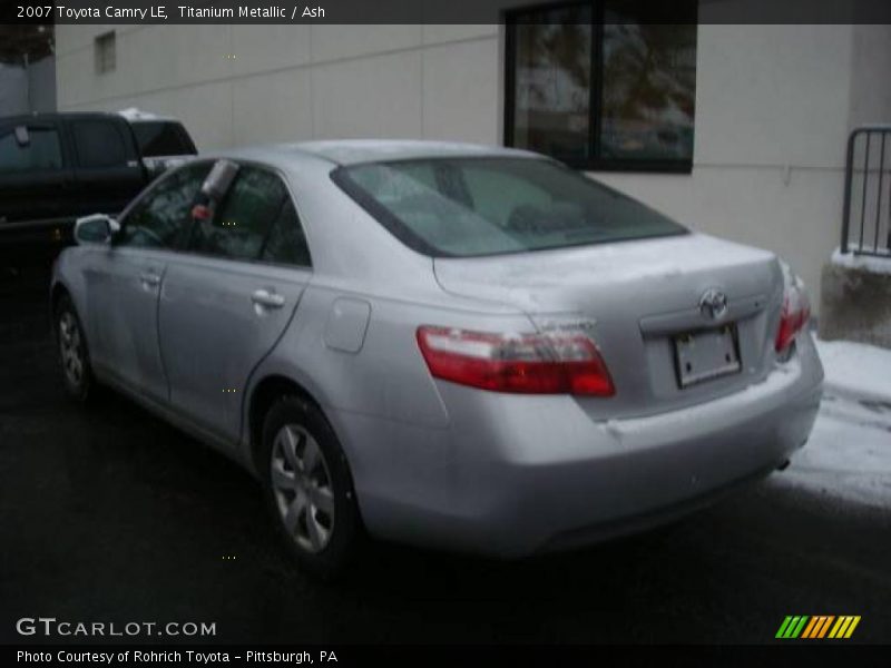 Titanium Metallic / Ash 2007 Toyota Camry LE