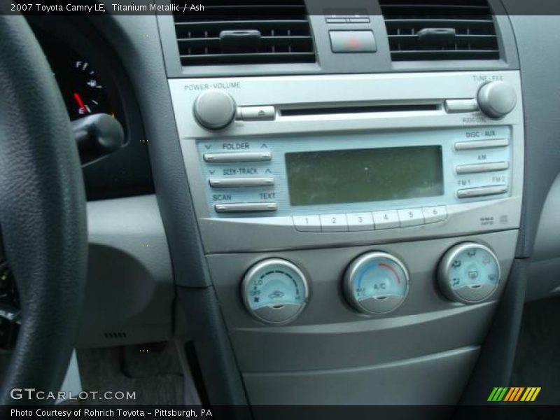 Titanium Metallic / Ash 2007 Toyota Camry LE