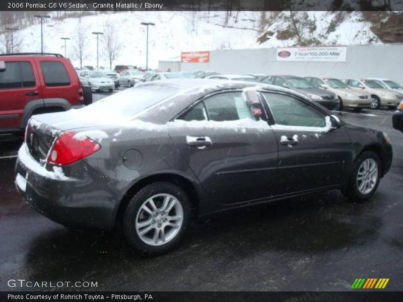 Granite Metallic / Ebony 2006 Pontiac G6 V6 Sedan