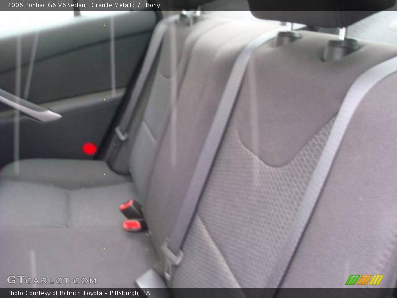 Granite Metallic / Ebony 2006 Pontiac G6 V6 Sedan