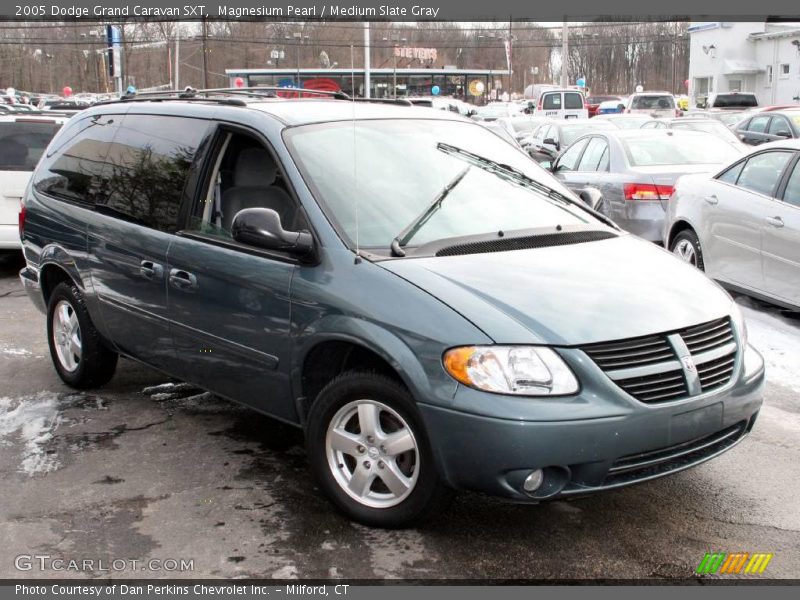 Magnesium Pearl / Medium Slate Gray 2005 Dodge Grand Caravan SXT