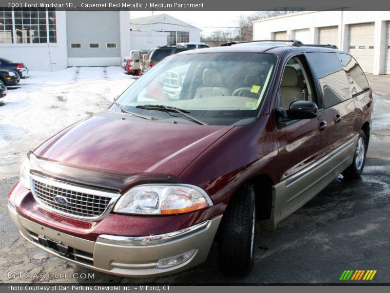Cabernet Red Metallic / Medium Parchment 2001 Ford Windstar SEL