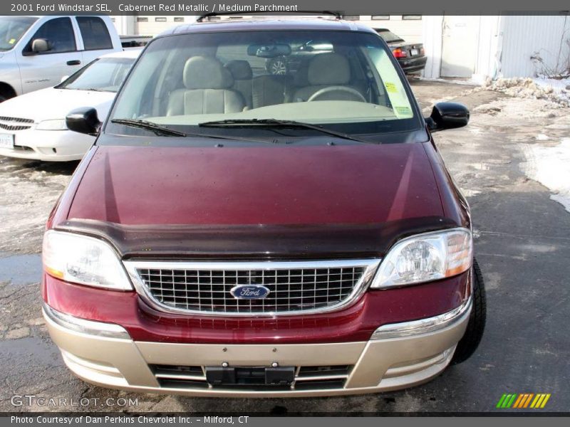Cabernet Red Metallic / Medium Parchment 2001 Ford Windstar SEL