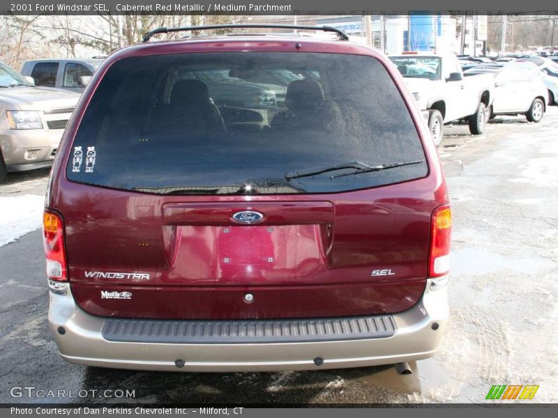 Cabernet Red Metallic / Medium Parchment 2001 Ford Windstar SEL