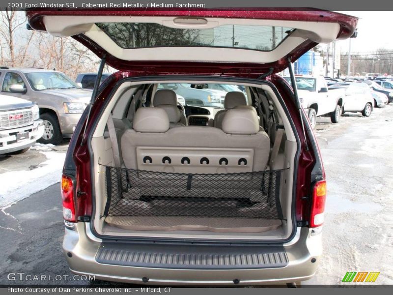 Cabernet Red Metallic / Medium Parchment 2001 Ford Windstar SEL