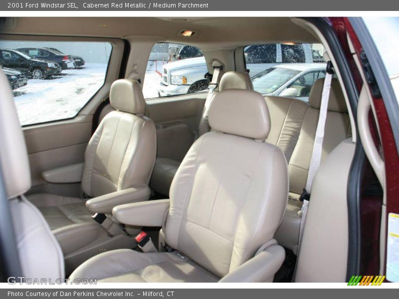 Cabernet Red Metallic / Medium Parchment 2001 Ford Windstar SEL