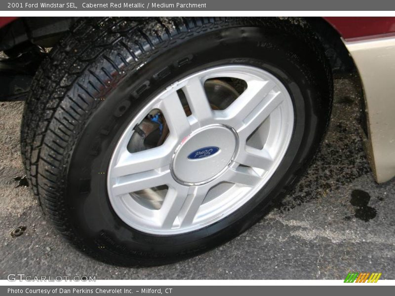 Cabernet Red Metallic / Medium Parchment 2001 Ford Windstar SEL