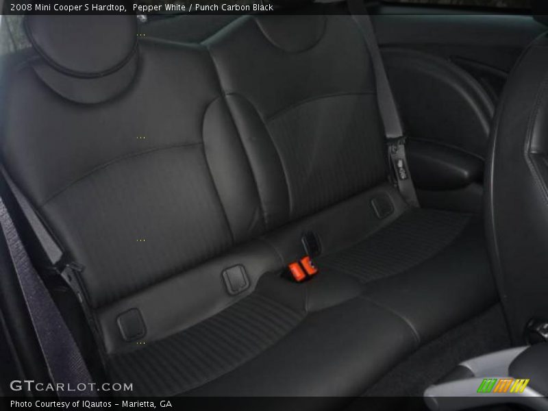 Pepper White / Punch Carbon Black 2008 Mini Cooper S Hardtop