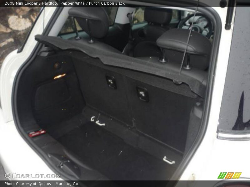 Pepper White / Punch Carbon Black 2008 Mini Cooper S Hardtop