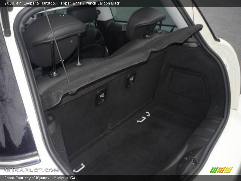 Pepper White / Punch Carbon Black 2008 Mini Cooper S Hardtop