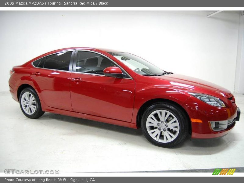 Sangria Red Mica / Black 2009 Mazda MAZDA6 i Touring