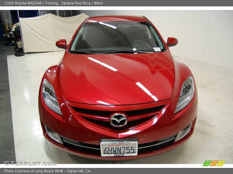 Sangria Red Mica / Black 2009 Mazda MAZDA6 i Touring