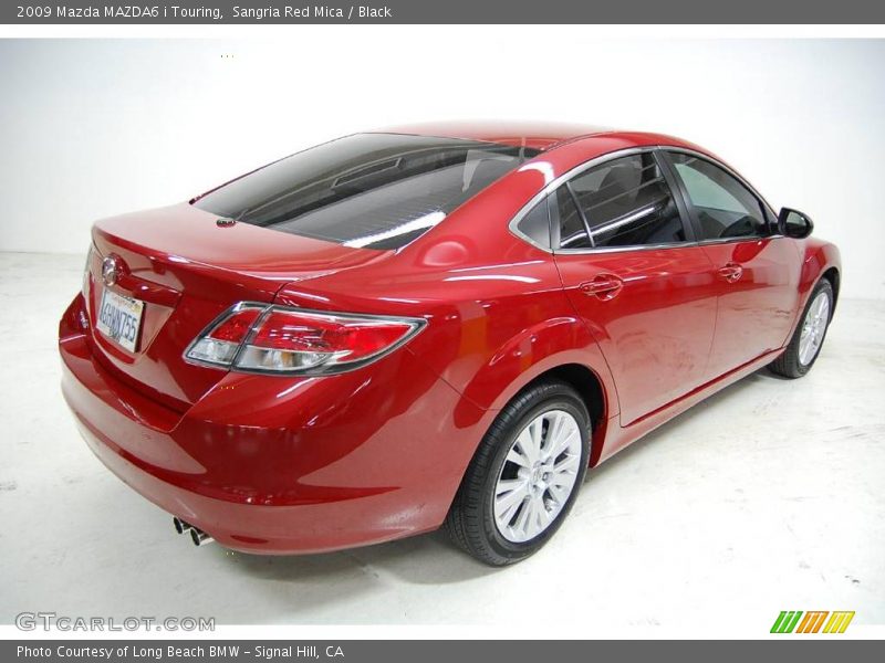 Sangria Red Mica / Black 2009 Mazda MAZDA6 i Touring