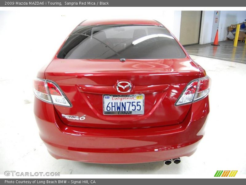 Sangria Red Mica / Black 2009 Mazda MAZDA6 i Touring