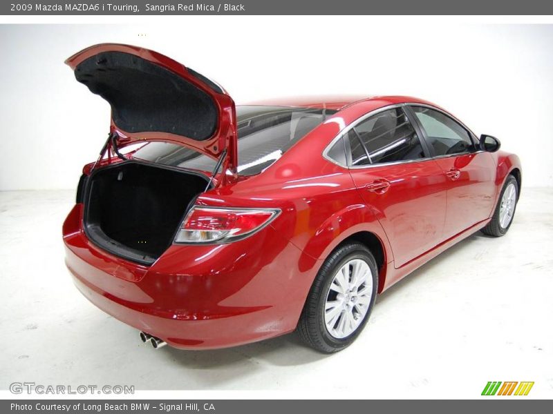 Sangria Red Mica / Black 2009 Mazda MAZDA6 i Touring