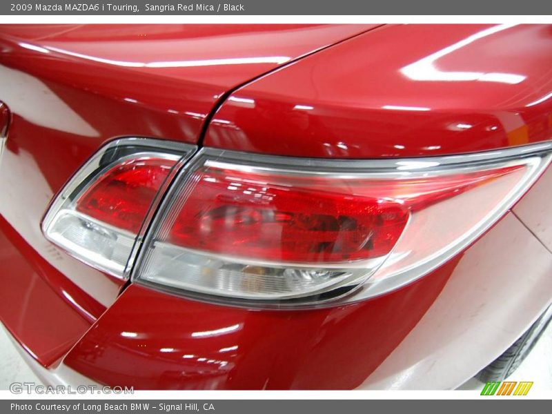 Sangria Red Mica / Black 2009 Mazda MAZDA6 i Touring