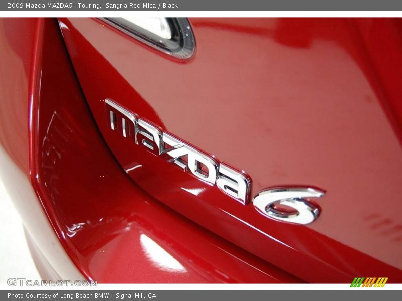 Sangria Red Mica / Black 2009 Mazda MAZDA6 i Touring