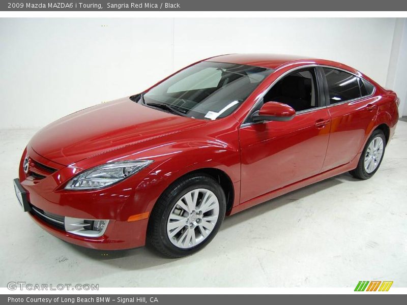 Sangria Red Mica / Black 2009 Mazda MAZDA6 i Touring