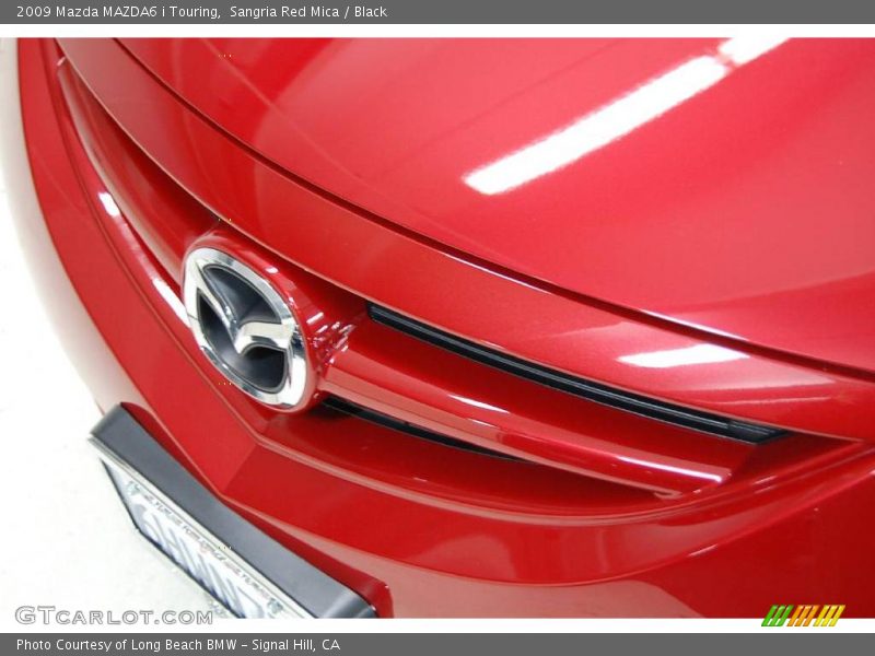 Sangria Red Mica / Black 2009 Mazda MAZDA6 i Touring