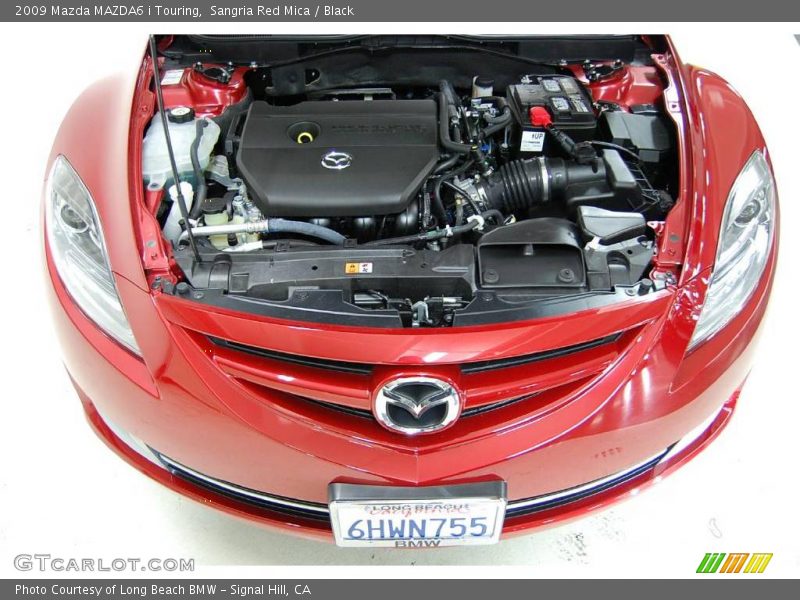 Sangria Red Mica / Black 2009 Mazda MAZDA6 i Touring