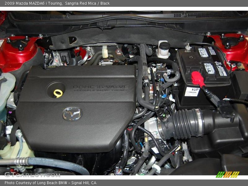 Sangria Red Mica / Black 2009 Mazda MAZDA6 i Touring