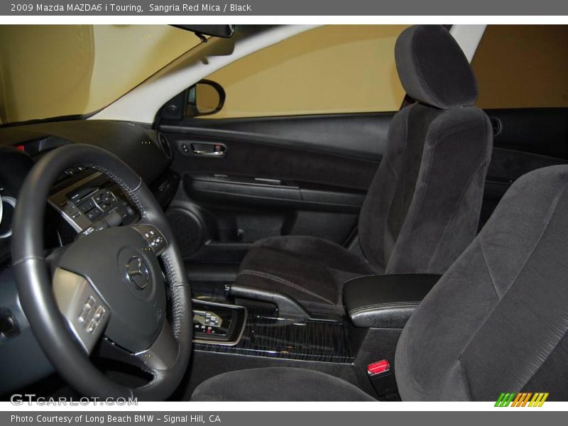 Sangria Red Mica / Black 2009 Mazda MAZDA6 i Touring