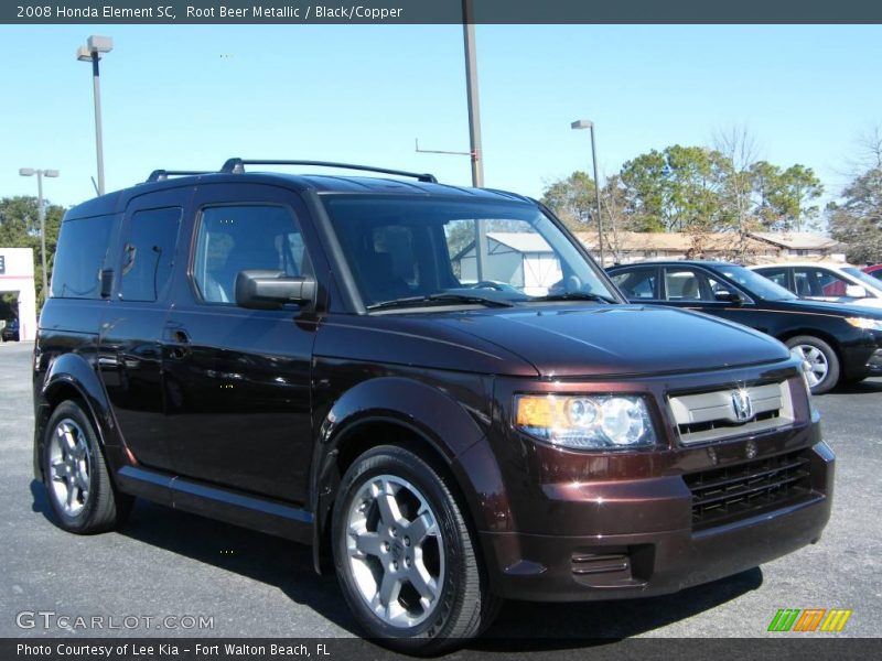 Root Beer Metallic / Black/Copper 2008 Honda Element SC