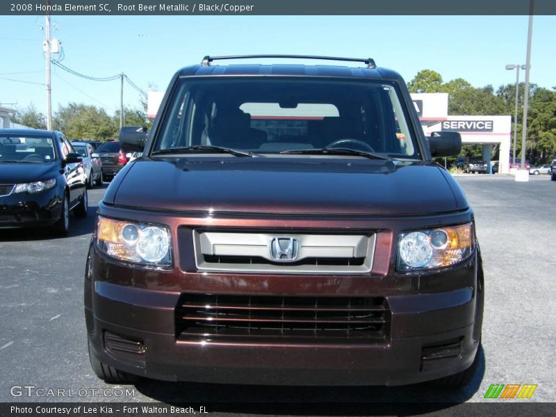 Root Beer Metallic / Black/Copper 2008 Honda Element SC