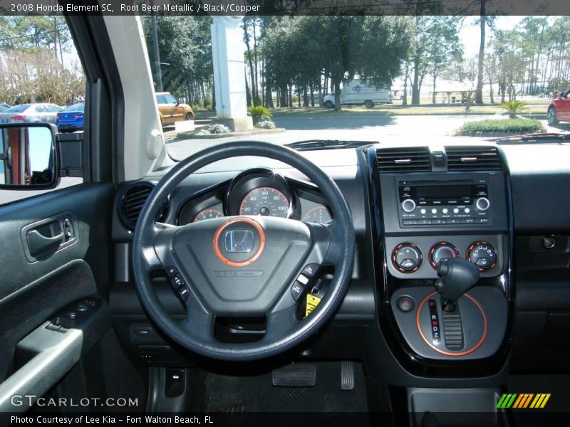 Root Beer Metallic / Black/Copper 2008 Honda Element SC