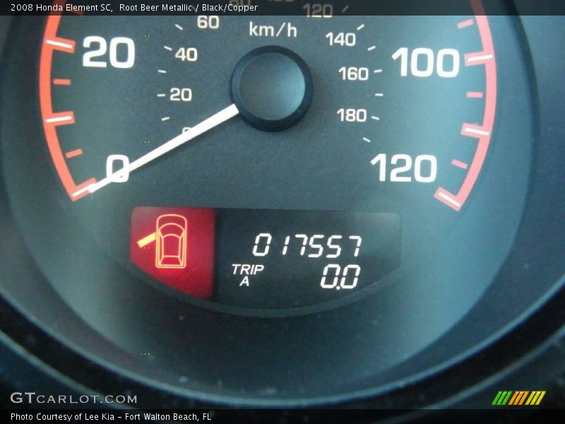 Root Beer Metallic / Black/Copper 2008 Honda Element SC