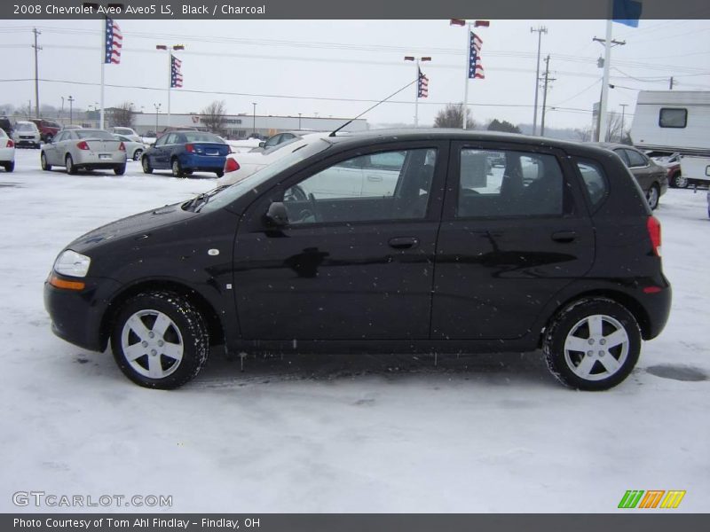 Black / Charcoal 2008 Chevrolet Aveo Aveo5 LS