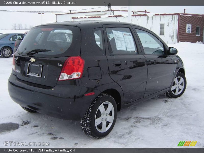 Black / Charcoal 2008 Chevrolet Aveo Aveo5 LS