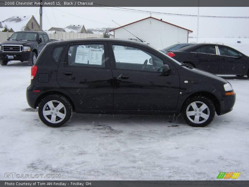 Black / Charcoal 2008 Chevrolet Aveo Aveo5 LS