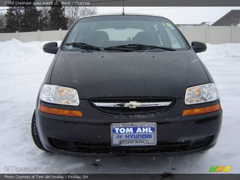 Black / Charcoal 2008 Chevrolet Aveo Aveo5 LS
