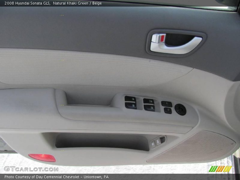 Natural Khaki Green / Beige 2008 Hyundai Sonata GLS