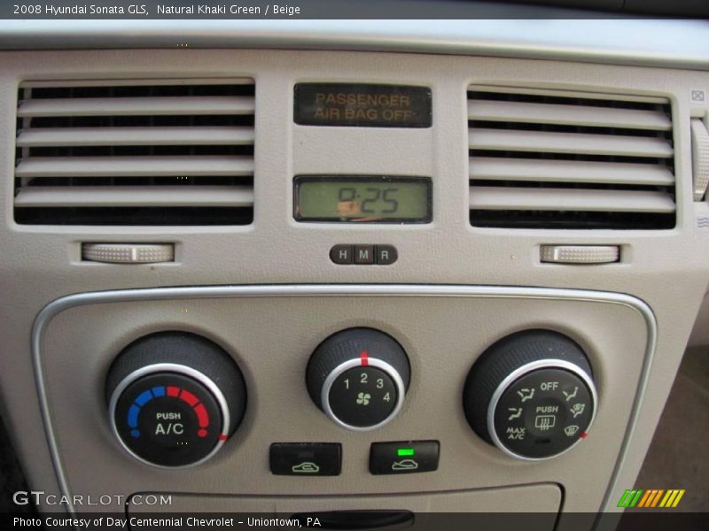 Natural Khaki Green / Beige 2008 Hyundai Sonata GLS