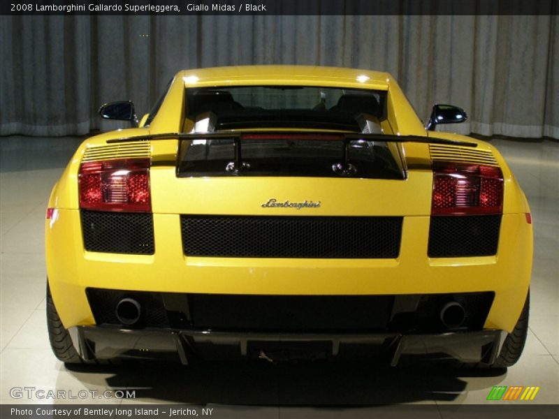 Giallo Midas / Black 2008 Lamborghini Gallardo Superleggera