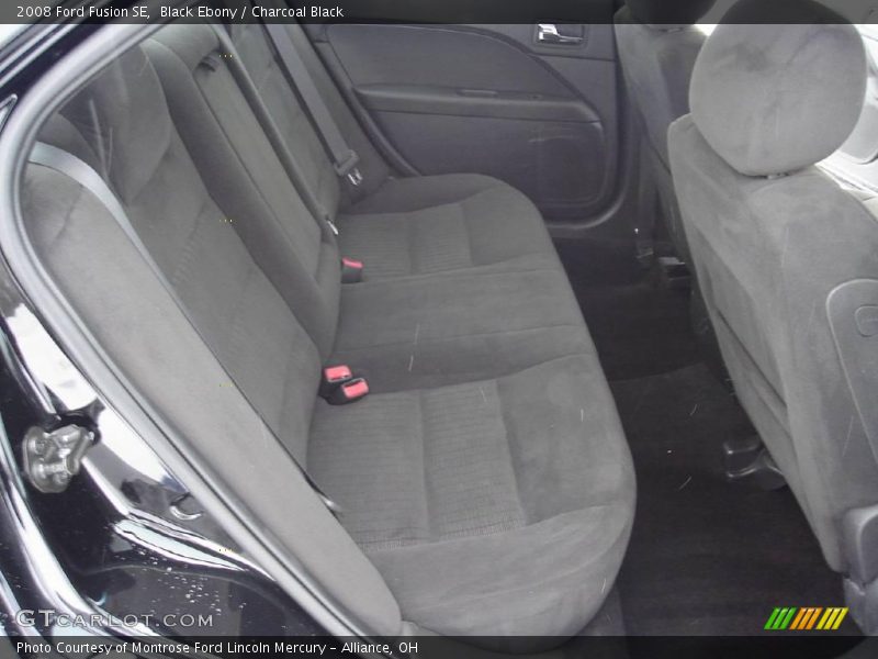 Black Ebony / Charcoal Black 2008 Ford Fusion SE