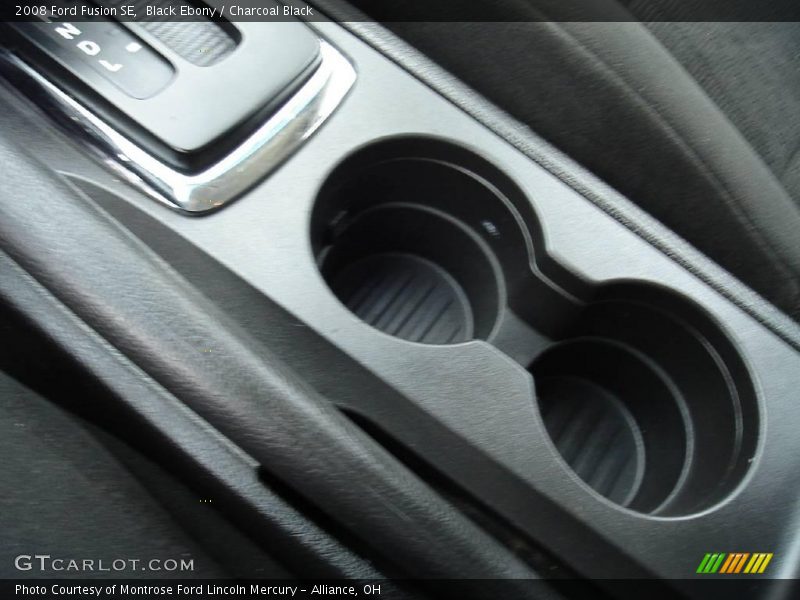 Black Ebony / Charcoal Black 2008 Ford Fusion SE