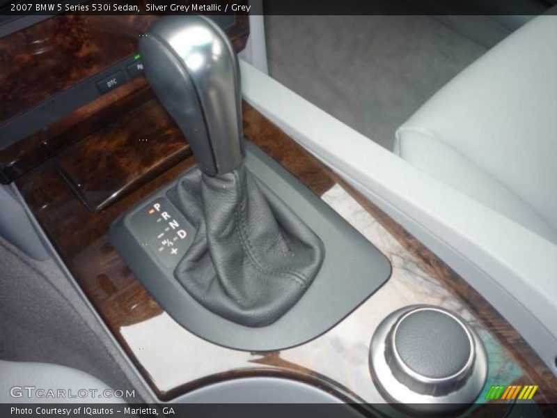 Silver Grey Metallic / Grey 2007 BMW 5 Series 530i Sedan