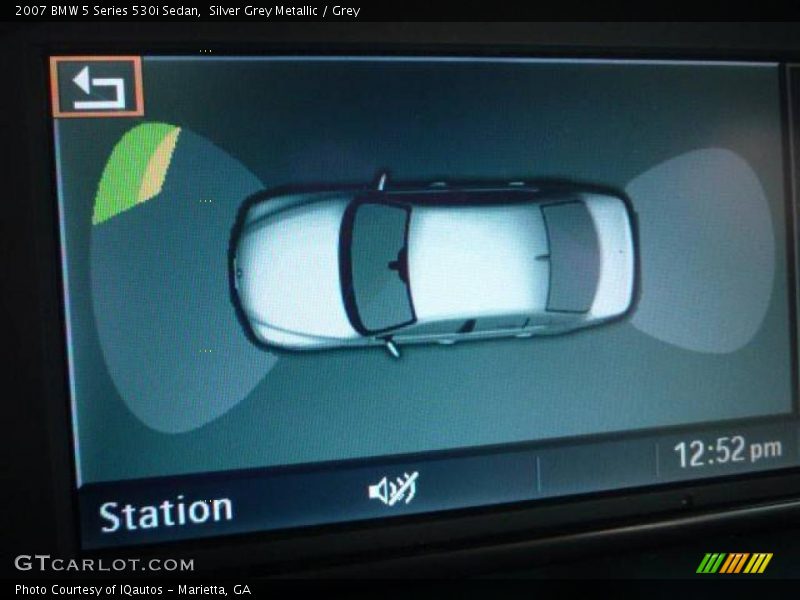 Silver Grey Metallic / Grey 2007 BMW 5 Series 530i Sedan