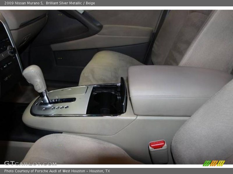 Brilliant Silver Metallic / Beige 2009 Nissan Murano S