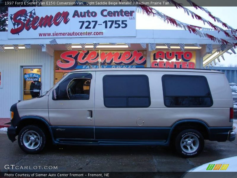 Light Saddle Beige Metallic / Medium Prairie Tan 1997 Ford E Series Van E150 Conversion Van
