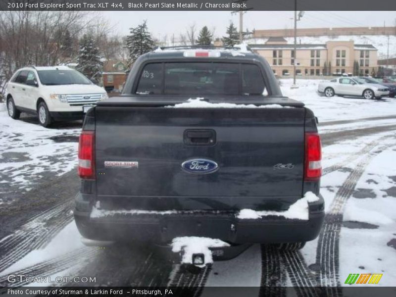 Black Pearl Slate Metallic / Charcoal Black 2010 Ford Explorer Sport Trac XLT 4x4