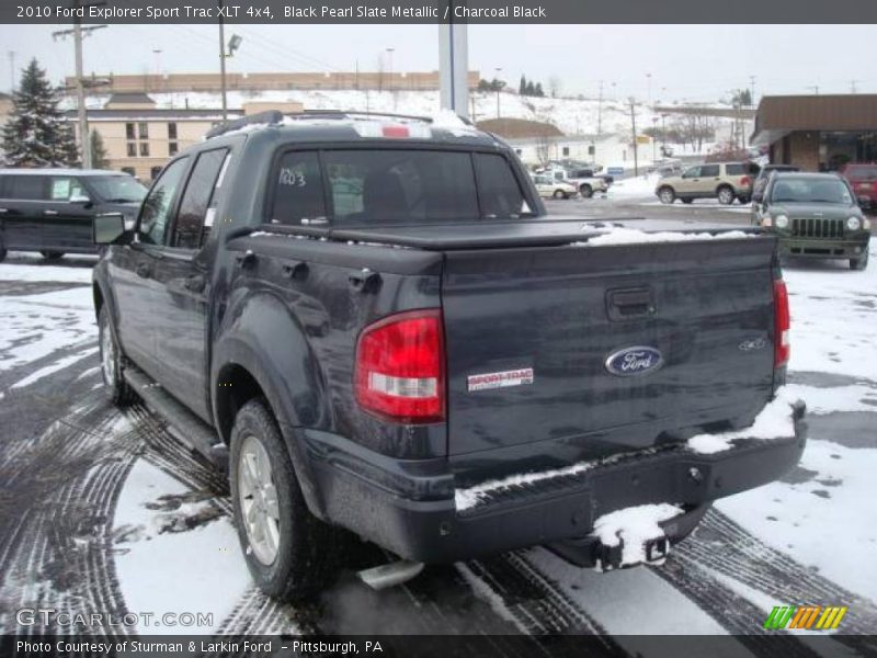 Black Pearl Slate Metallic / Charcoal Black 2010 Ford Explorer Sport Trac XLT 4x4
