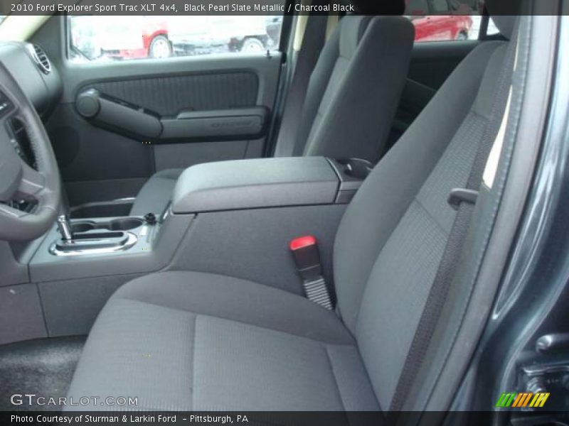 Black Pearl Slate Metallic / Charcoal Black 2010 Ford Explorer Sport Trac XLT 4x4