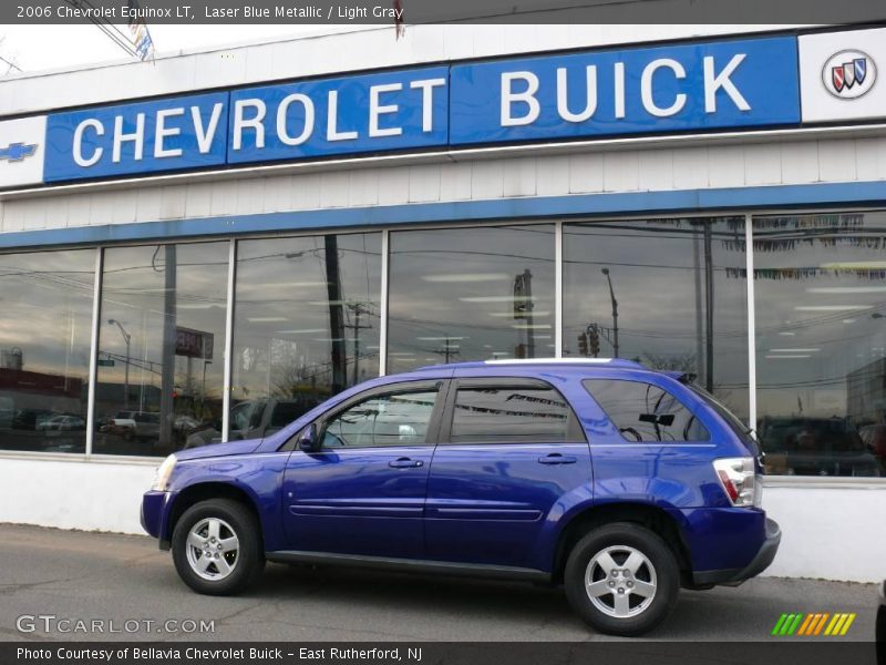 Laser Blue Metallic / Light Gray 2006 Chevrolet Equinox LT