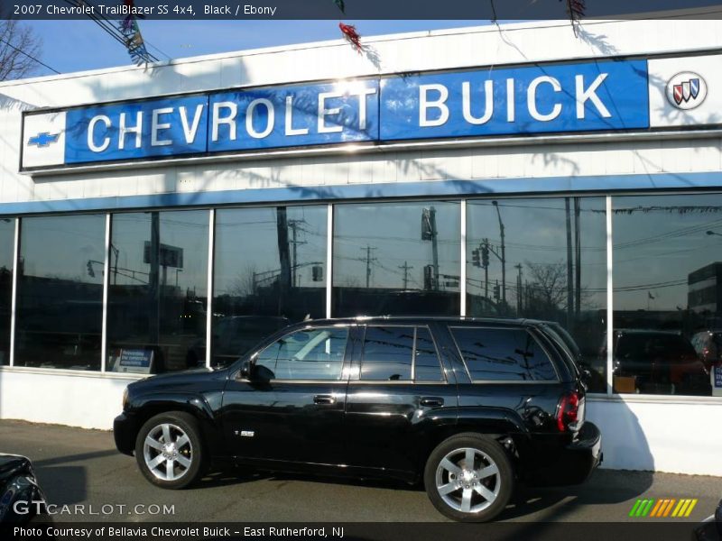 Black / Ebony 2007 Chevrolet TrailBlazer SS 4x4